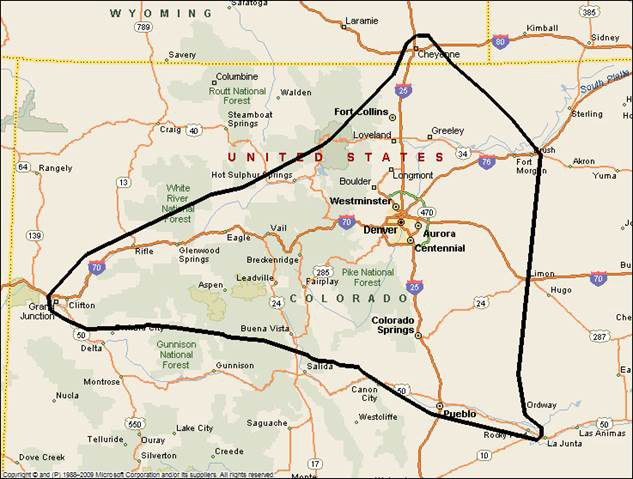 Harvest Denver Distribution Map